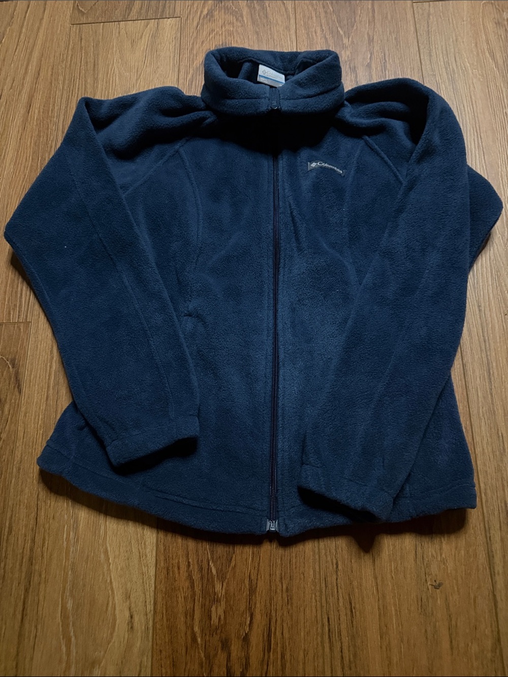 Columbia Navy Full-Zip Fleece Jacket